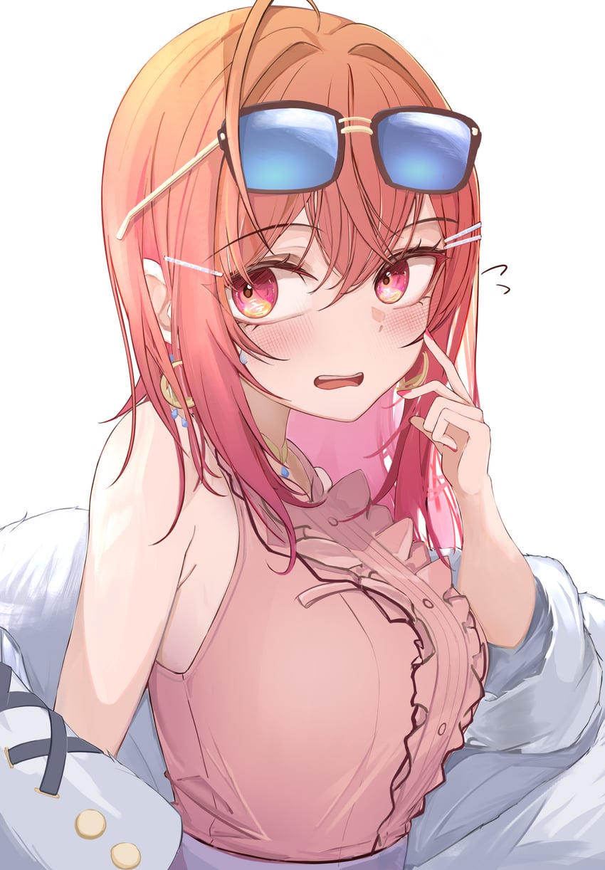 ichijou ririka (hololive and 1 more) drawn by asaikeu
