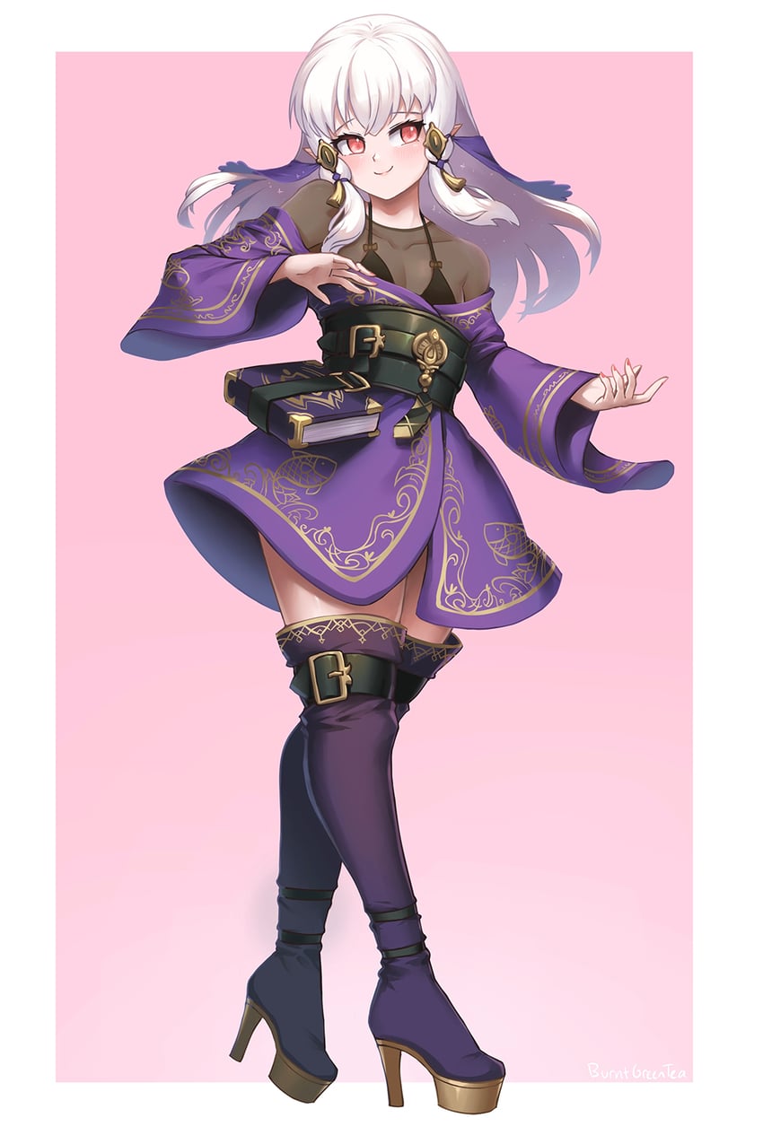 lysithea von ordelia (fire emblem and 1 more) drawn by burnt_green_tea