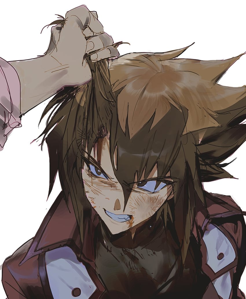yuki judai (yu-gi-oh! and 1 more) drawn by cocaduel