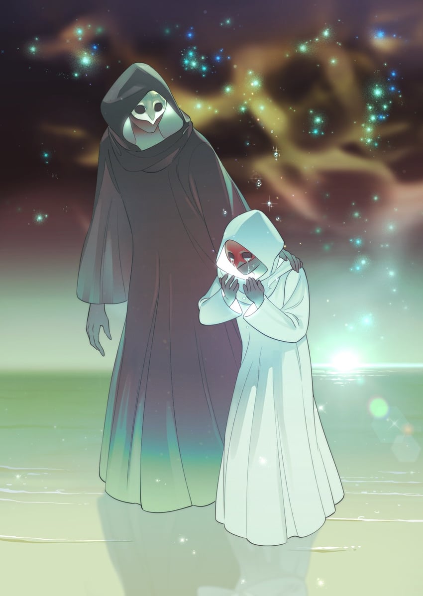 elidibus and amaurotine (final fantasy and 1 more) drawn by 5altybitter5