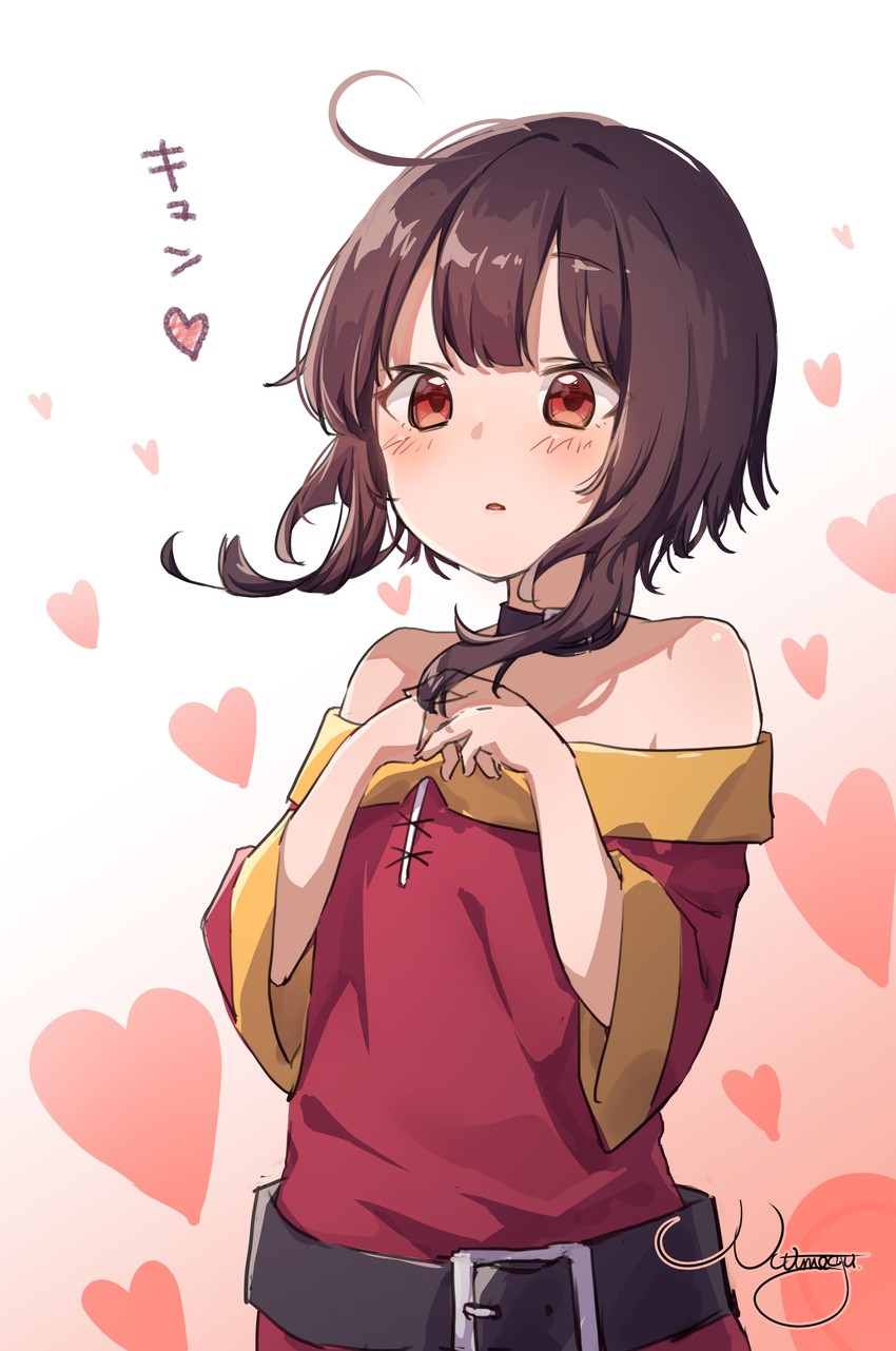 megumin (kono subarashii sekai ni shukufuku wo!) drawn by nut_megu