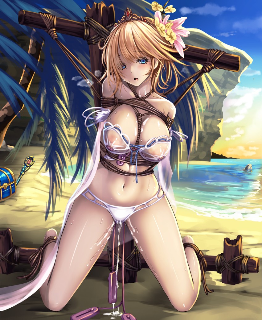europa (granblue fantasy) drawn by monikano