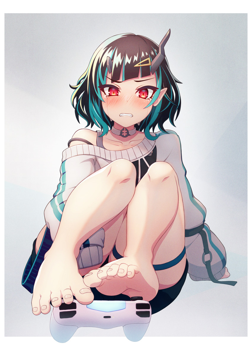 shishio chris (nanashi inc. and 1 more) drawn by poifuru