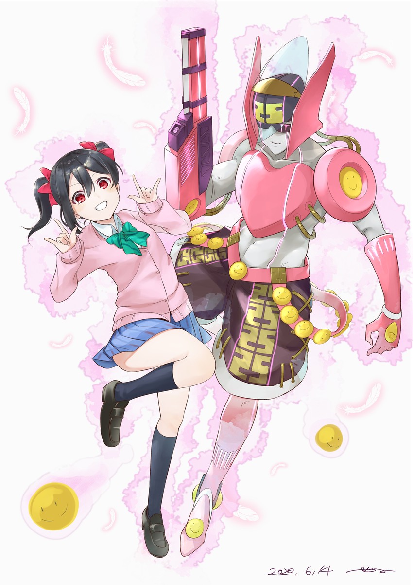yazawa nico (love live! and 2 more) drawn by gagano91