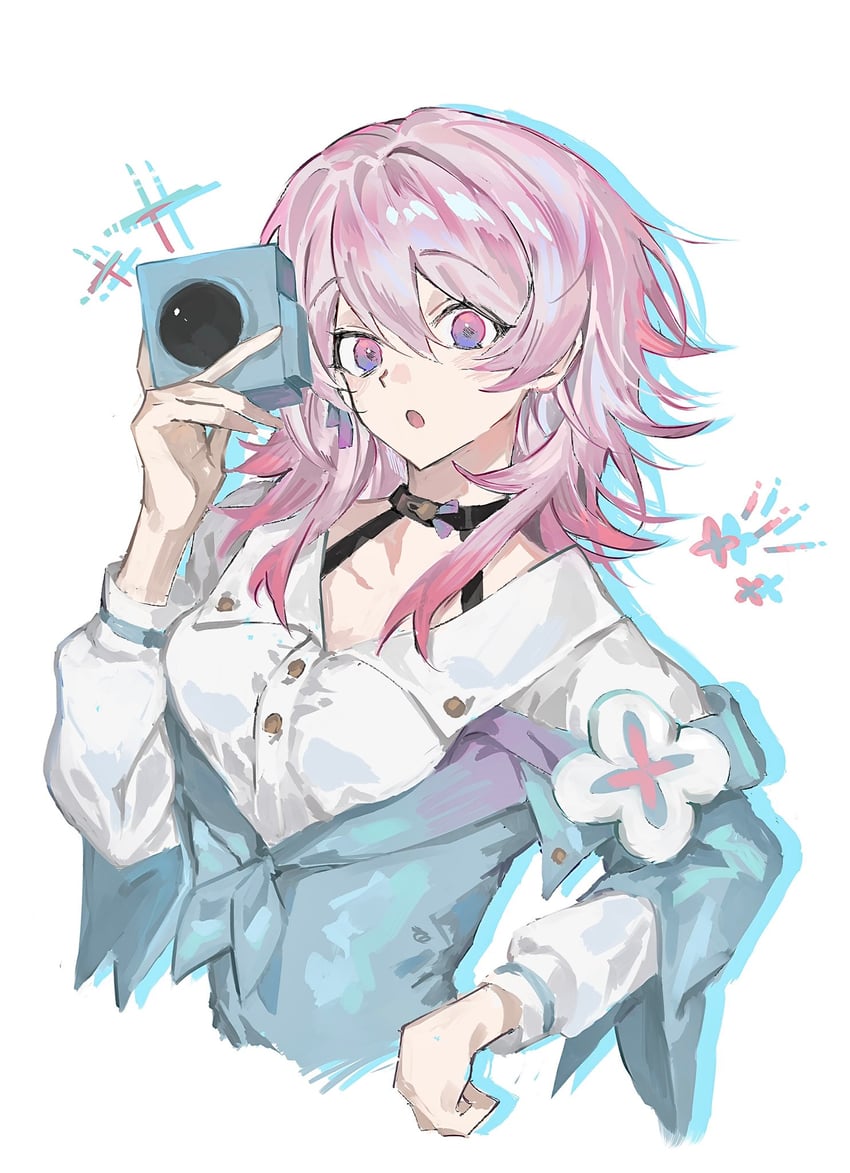 march 7th (honkai and 1 more) drawn by d_yinkya