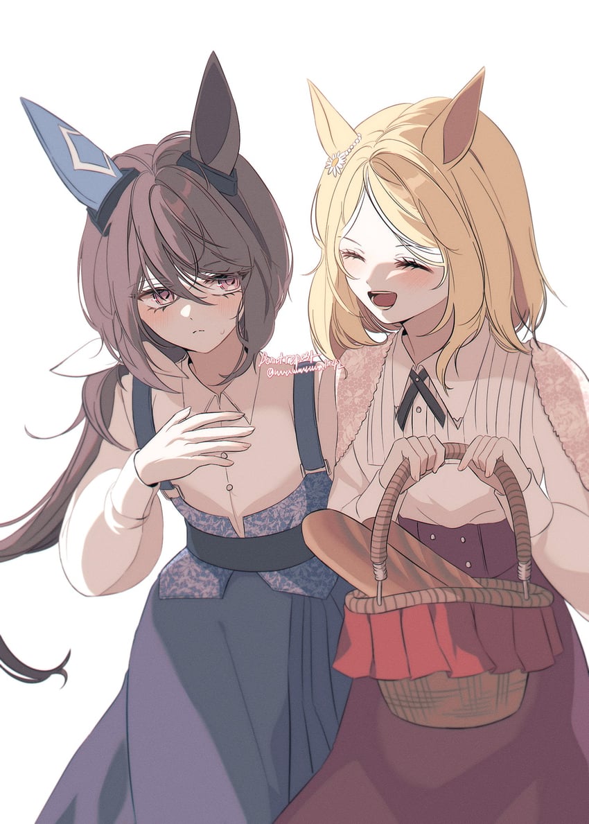 admire vega and narita top road (umamusume) drawn by jeom_(umaumauma1042)