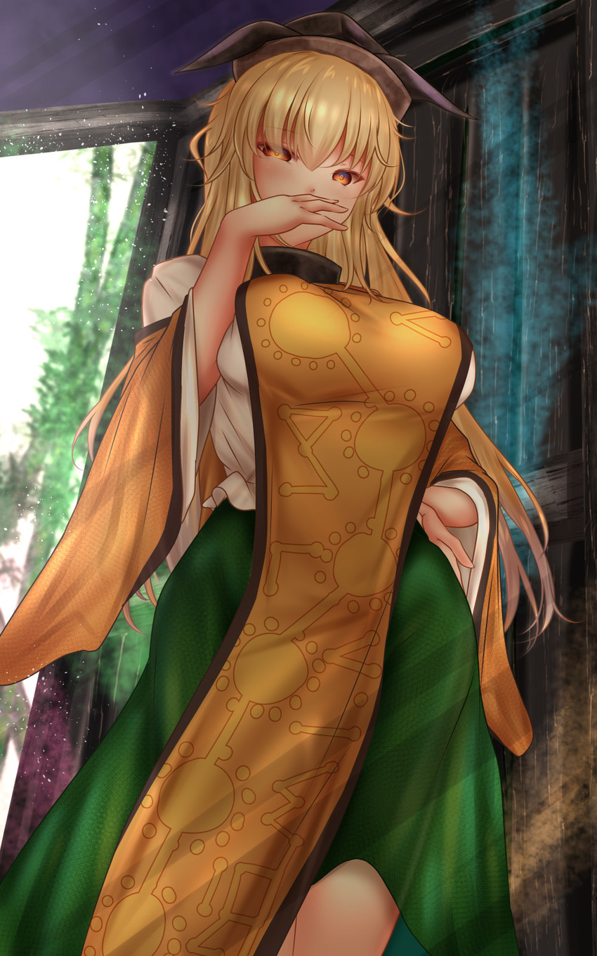 matara okina (touhou and 1 more) drawn by shounen_(hogehoge)