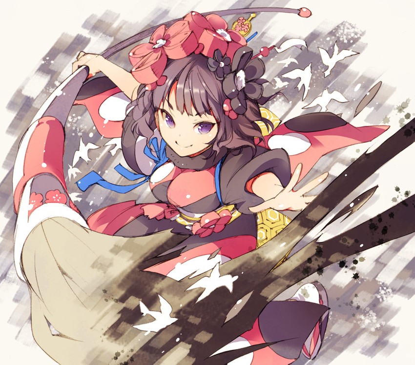 katsushika hokusai (fate and 1 more) drawn by ichizen_(o_tori)