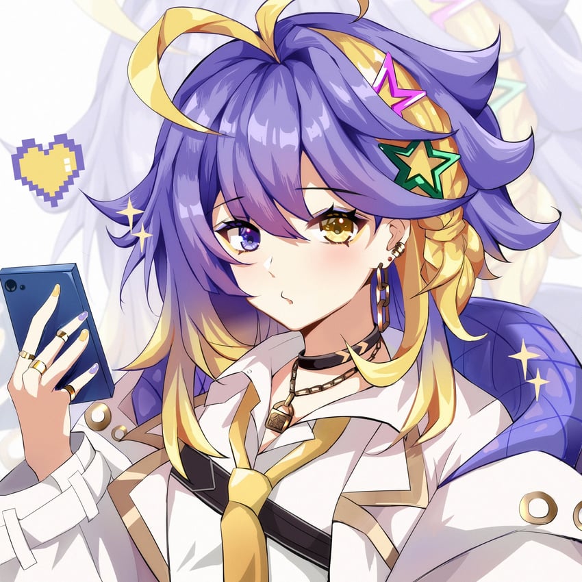 aster arcadia (nijisanji and 1 more) drawn by porkyk2333