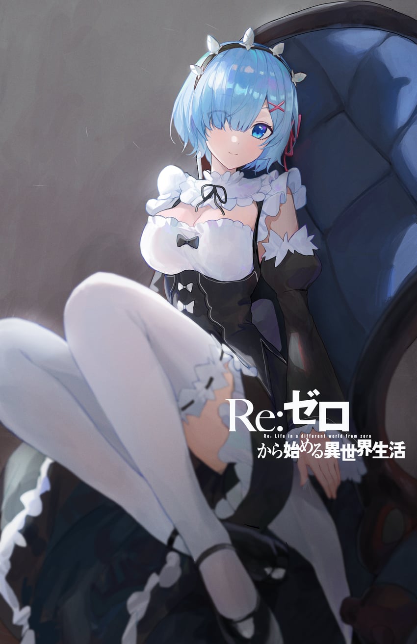 rem (re:zero kara hajimeru isekai seikatsu) drawn by jianjia