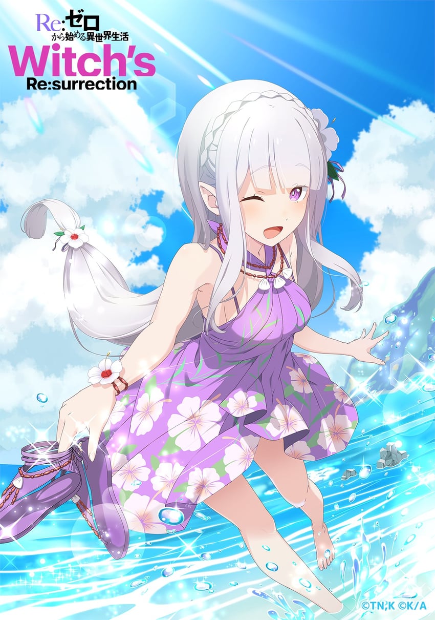 emilia (re:zero kara hajimeru isekai seikatsu and 1 more)