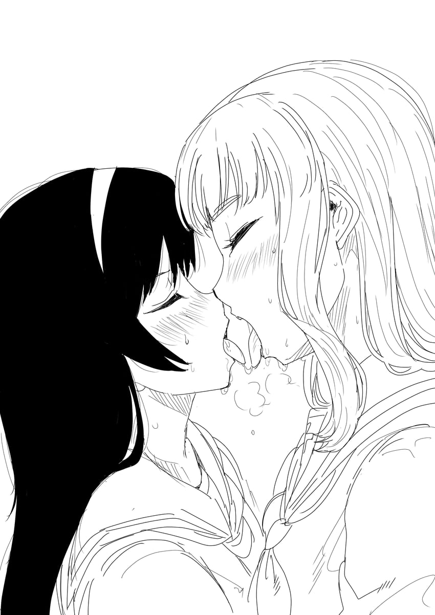 takebe saori and reizei mako (girls und panzer) drawn by kaiman_garupan