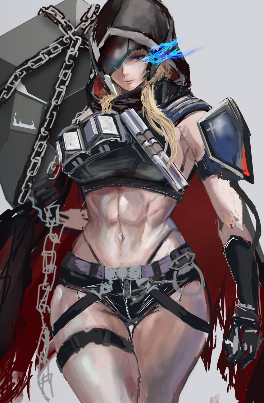 grave (goddess of victory: nikke) drawn by kyel_hyde