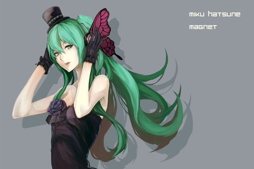 hatsune miku (vocaloid and 1 more) drawn by neco