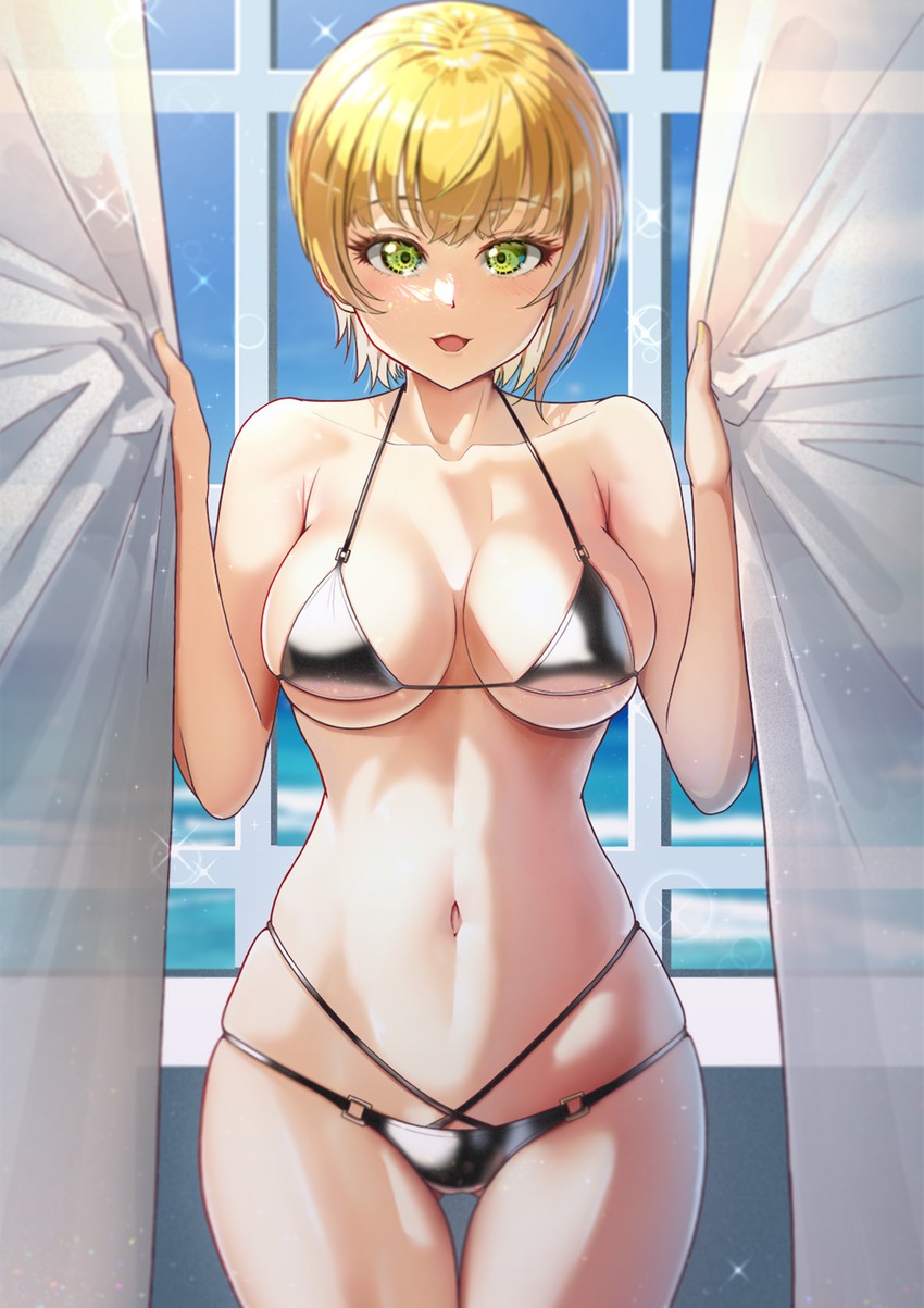 miyamoto frederica (idolmaster and 1 more) drawn by solar_(happymonk)