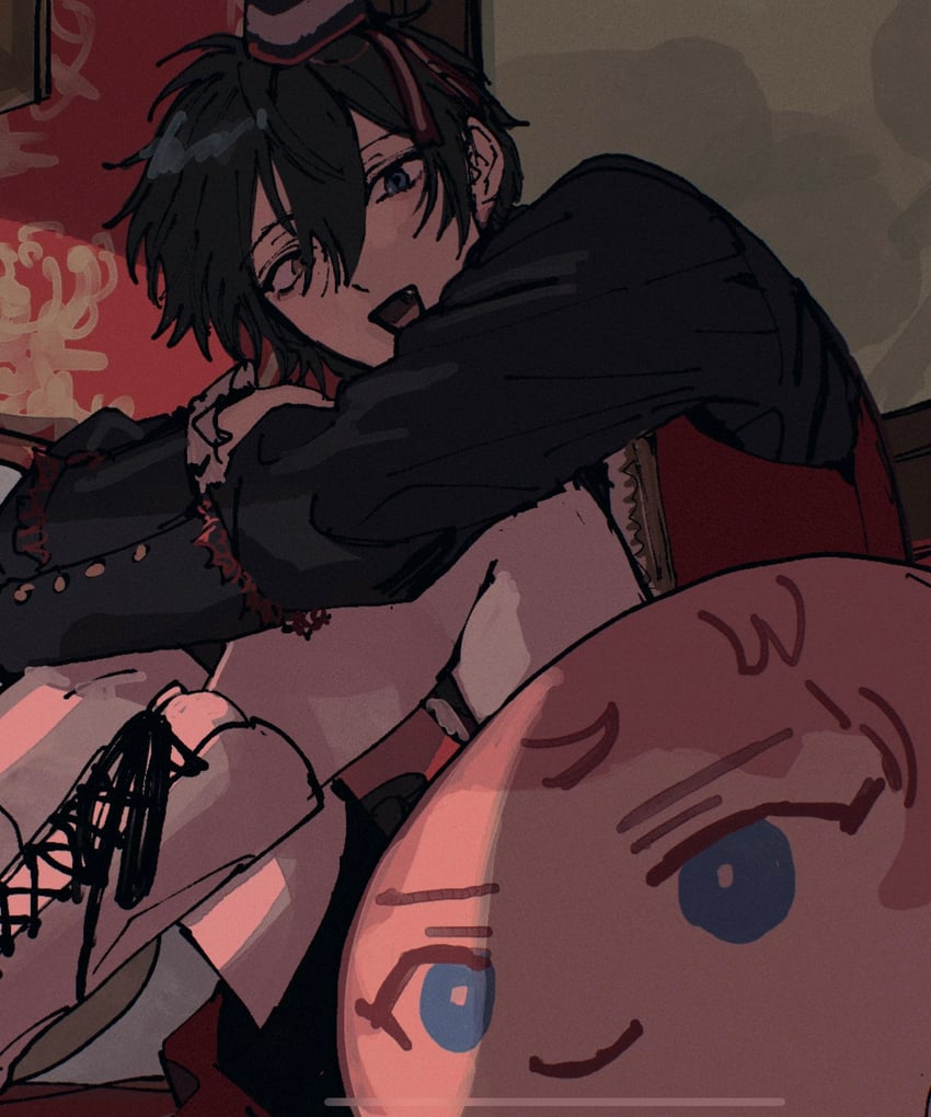 kagehira mika and itsuki shu (ensemble stars!) drawn by do_toku_rinri