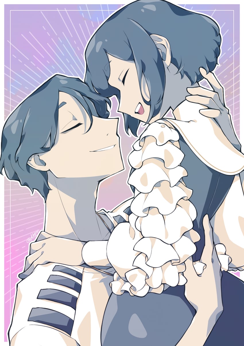 fukurai azami and meguriya ayumu (toshi densetsu kaitai center) drawn by nogizi