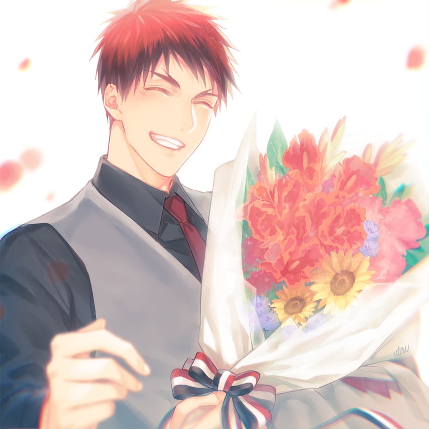 kagami taiga (kuroko no basuke) drawn by yuuto_(sky_cloister)