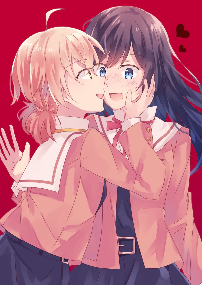 koito yuu and nanami touko (yagate kimi ni naru) drawn by koju_touma
