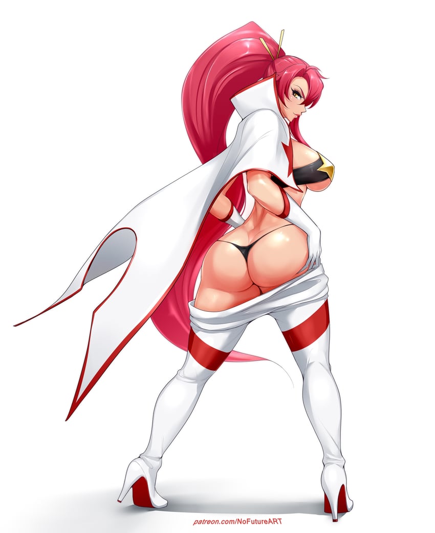 yoko littner and space yoko (tengen toppa gurren lagann) drawn by nofuture