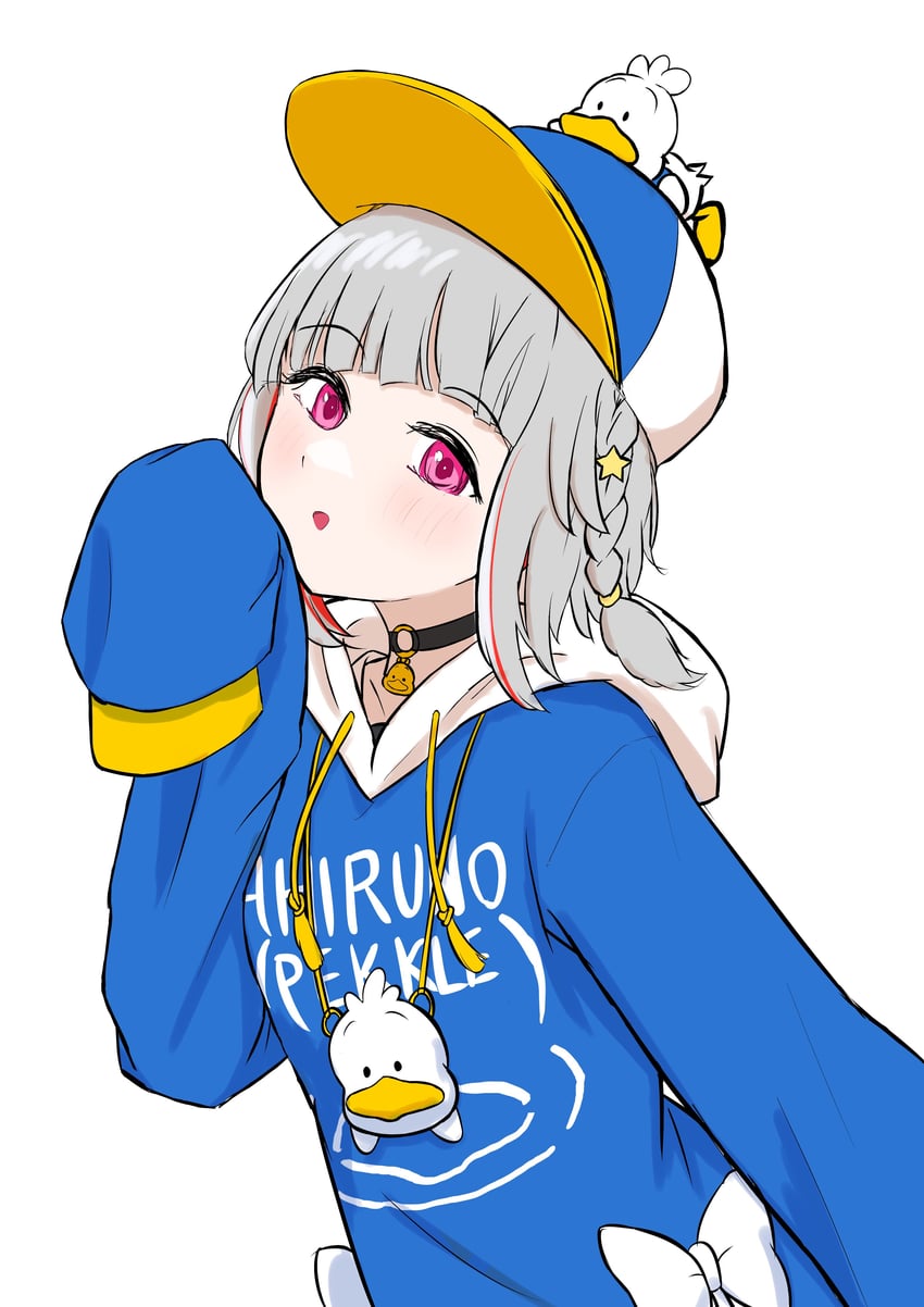 yugiri tsuzuri and ahiru no pekkle (love live! and 2 more) drawn by simadaburyu