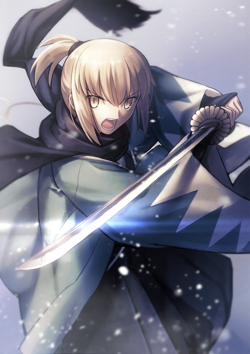 okita souji (fate and 1 more) drawn by shoori_(migiha)