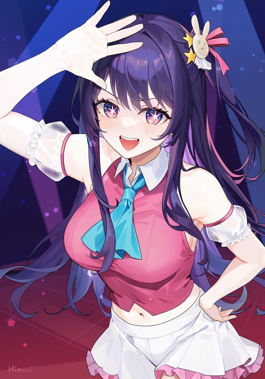 hoshino ai (oshi no ko) drawn by himari_(himari_ttc)