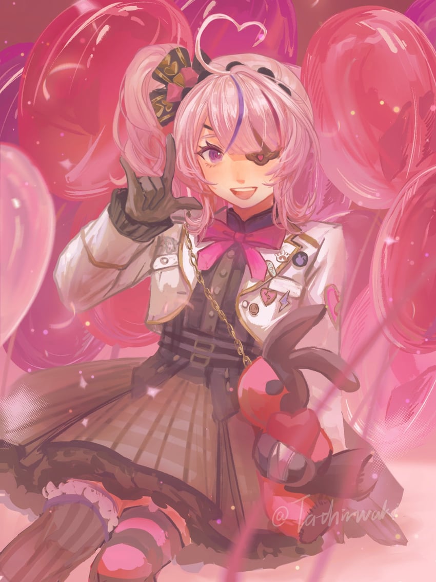 maria marionette and sir ventrilo (nijisanji and 1 more) drawn by tathirwaki