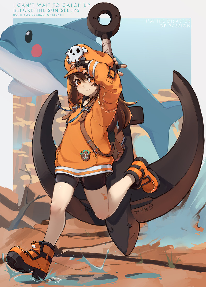 may and mr. dolphin (guilty gear and 1 more) drawn by k-rha's