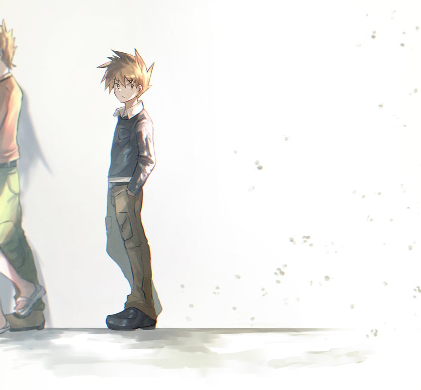 misty, blue oak, and brock (pokemon and 1 more) drawn by shiruko_(s1ruko)