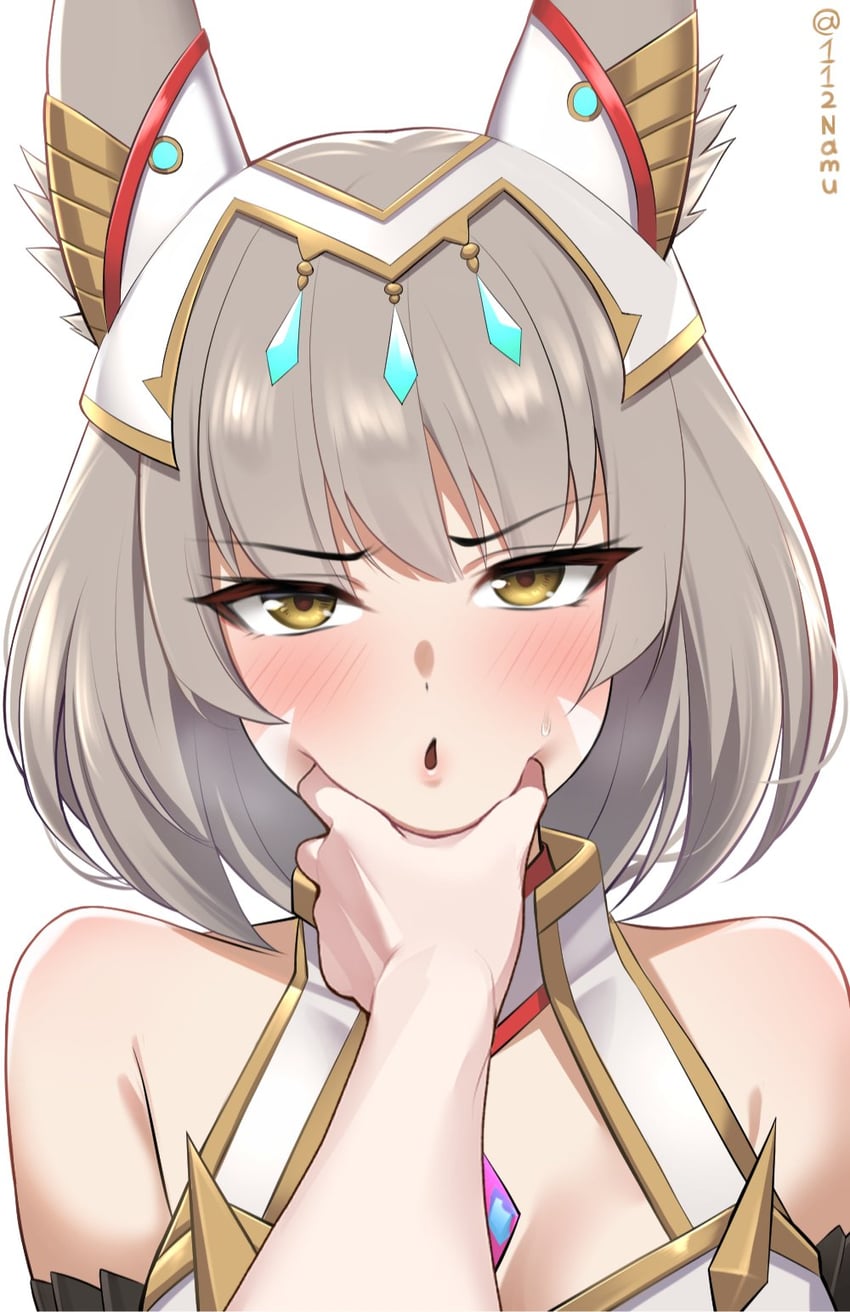 nia (xenoblade chronicles and 1 more) drawn by namu_(112namu)