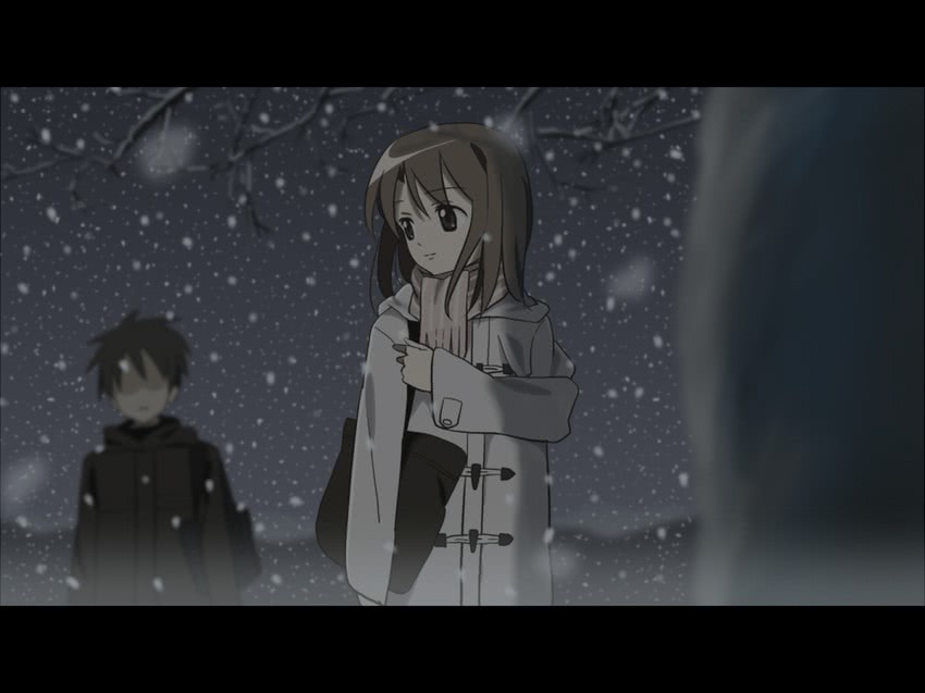 shinohara akari and toono takaki (byousoku 5 centimeter) drawn by nagareboshi