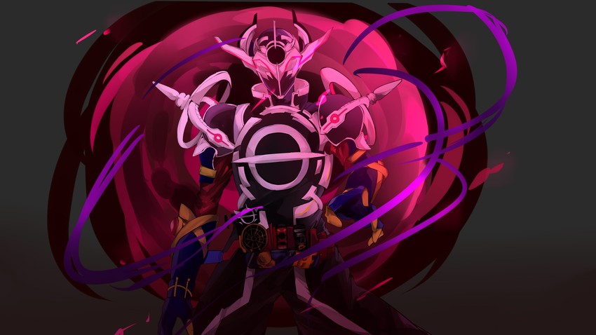kamen rider evol (kamen rider and 1 more) drawn by leichi6