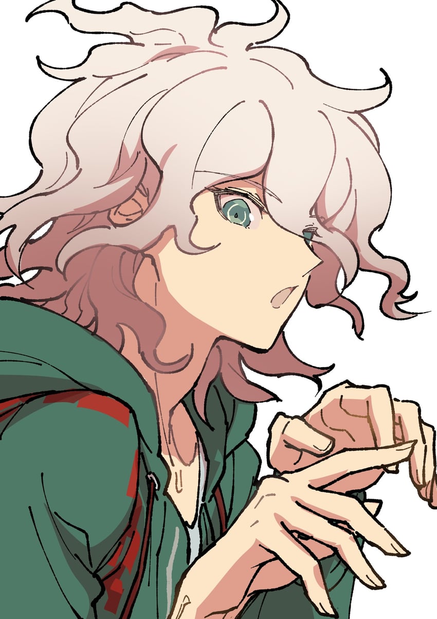 komaeda nagito (danganronpa and 1 more) drawn by youko-shima