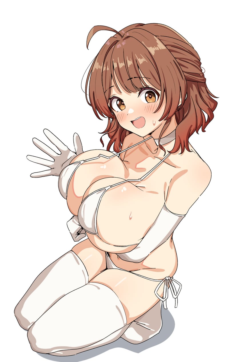 hanami ume (idolmaster and 1 more) drawn by seihekiog