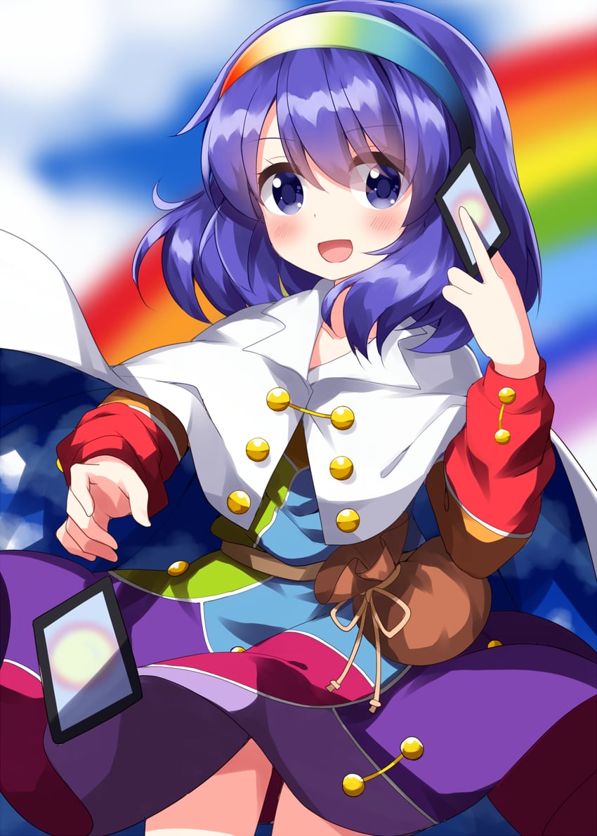 tenkyuu chimata (touhou) drawn by ruu_(tksymkw)