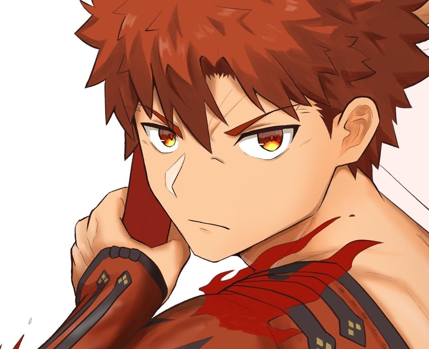 emiya shirou and senji muramasa (fate and 1 more) drawn by syu_99_fgo02