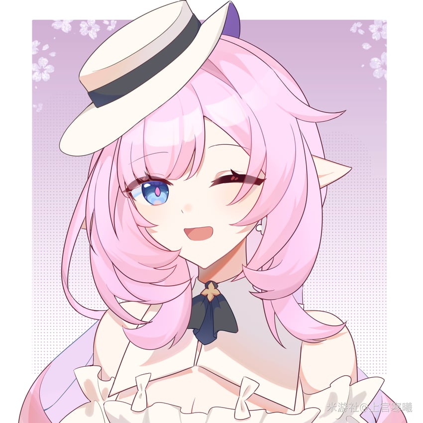 elysia (honkai and 1 more) drawn by shangguan_hanxi