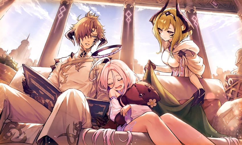 schmeier, lil, and zafeiris (ta ga tame no alchemist)