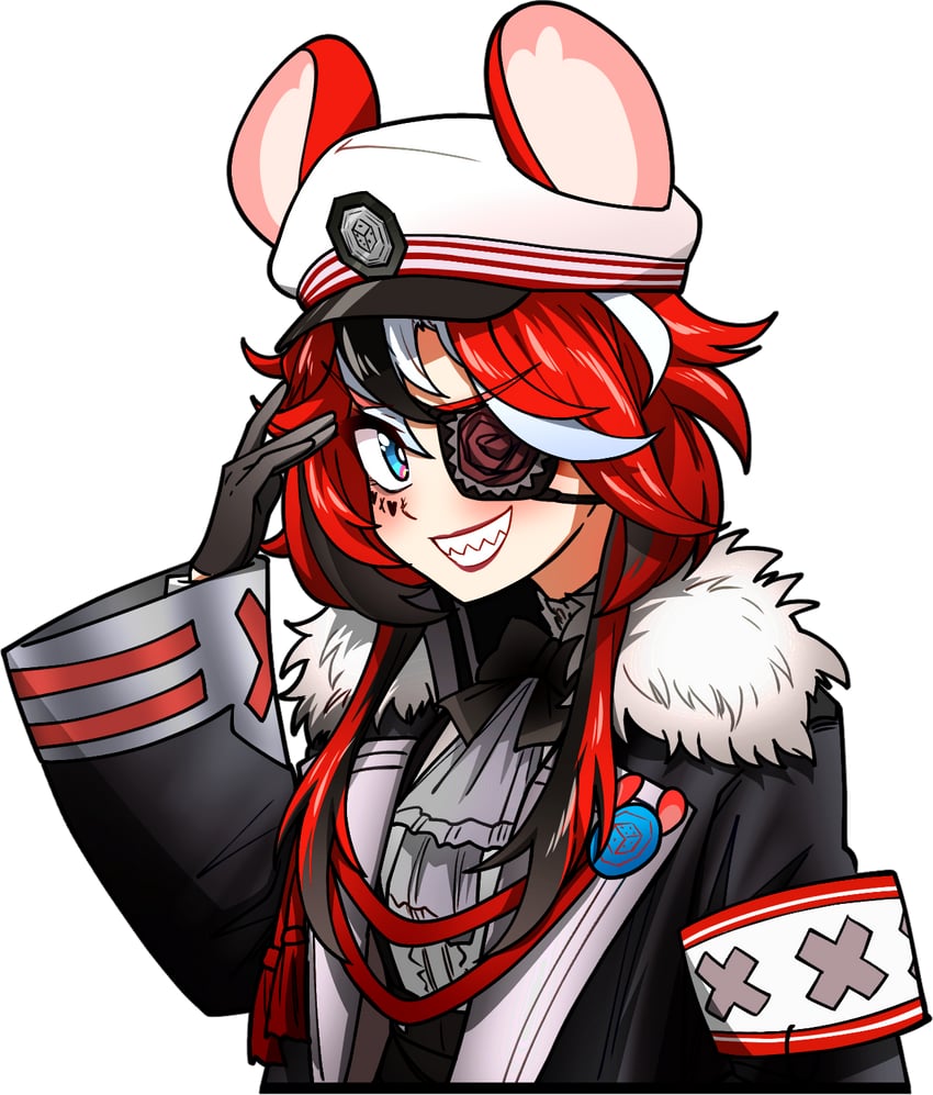 hakos baelz (hololive and 1 more) drawn by ddolbang