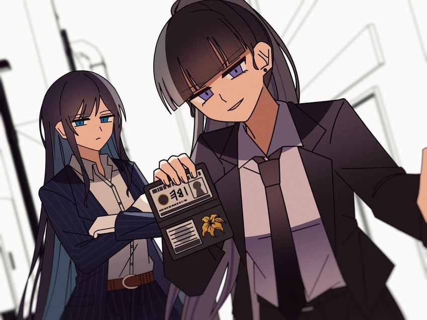 chando and yoshino (ado and 1 more) drawn by pike_(azas_ef)