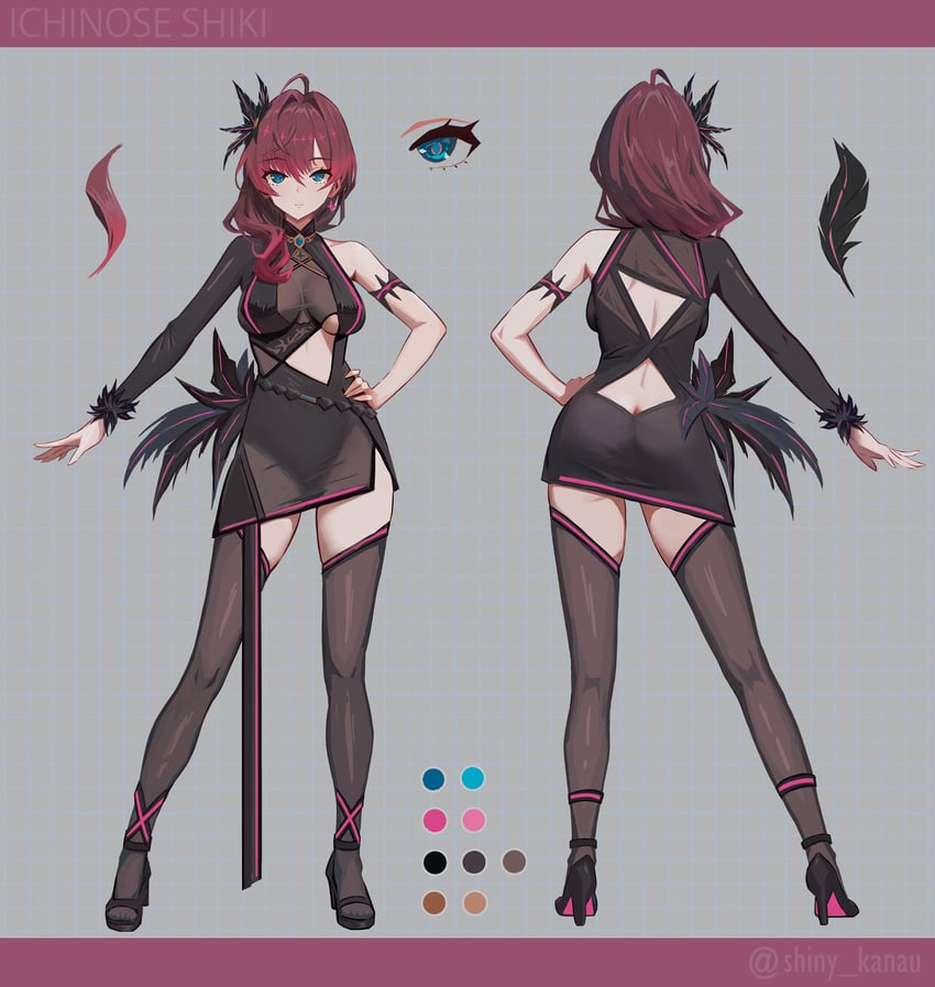 ichinose shiki (idolmaster and 1 more) drawn by qingli_ye