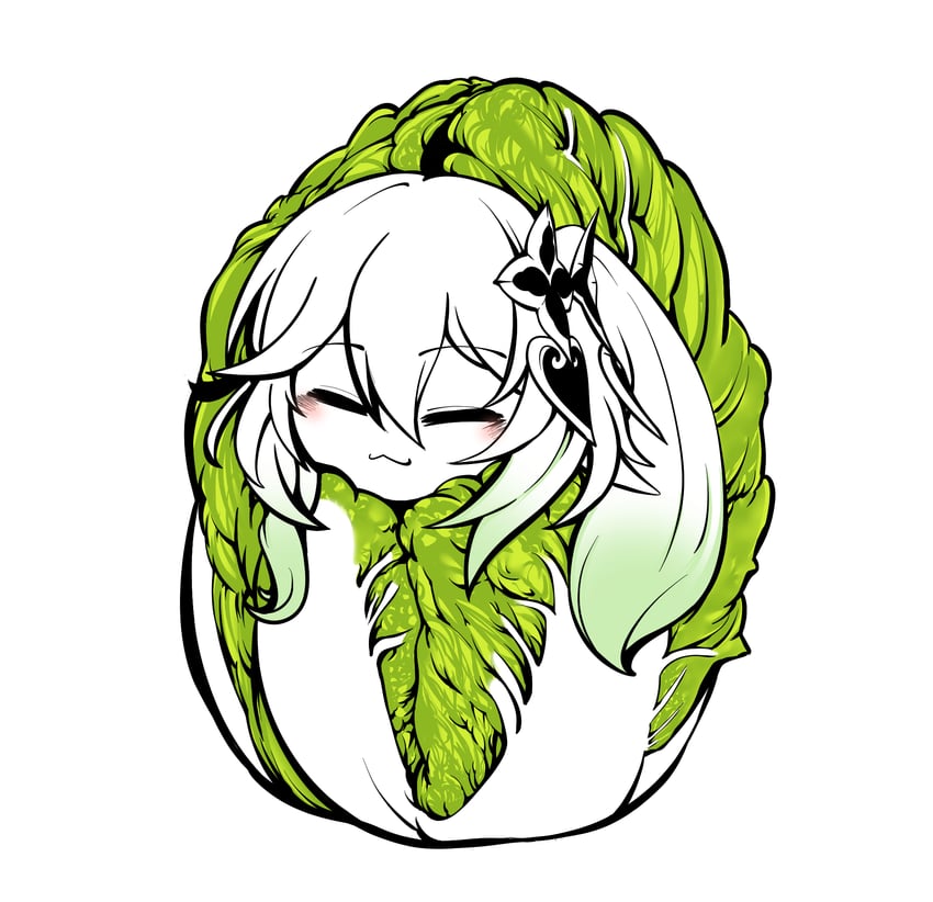 nahida (genshin impact) drawn by uncolorcube