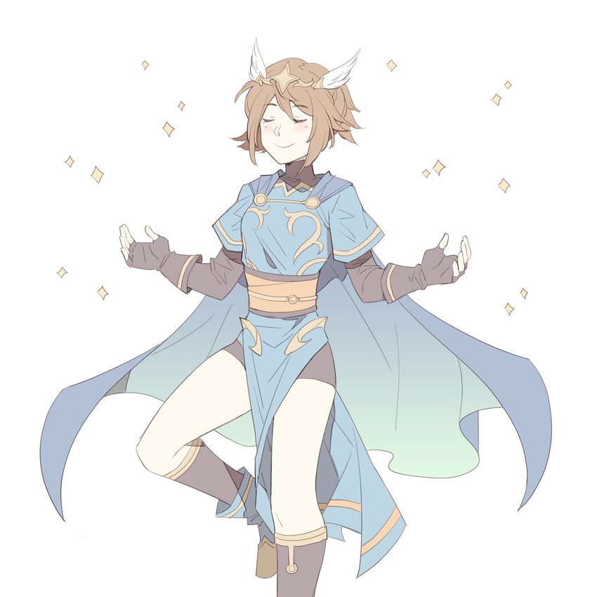 tressa colzione (octopath traveler and 1 more) drawn by tecchen