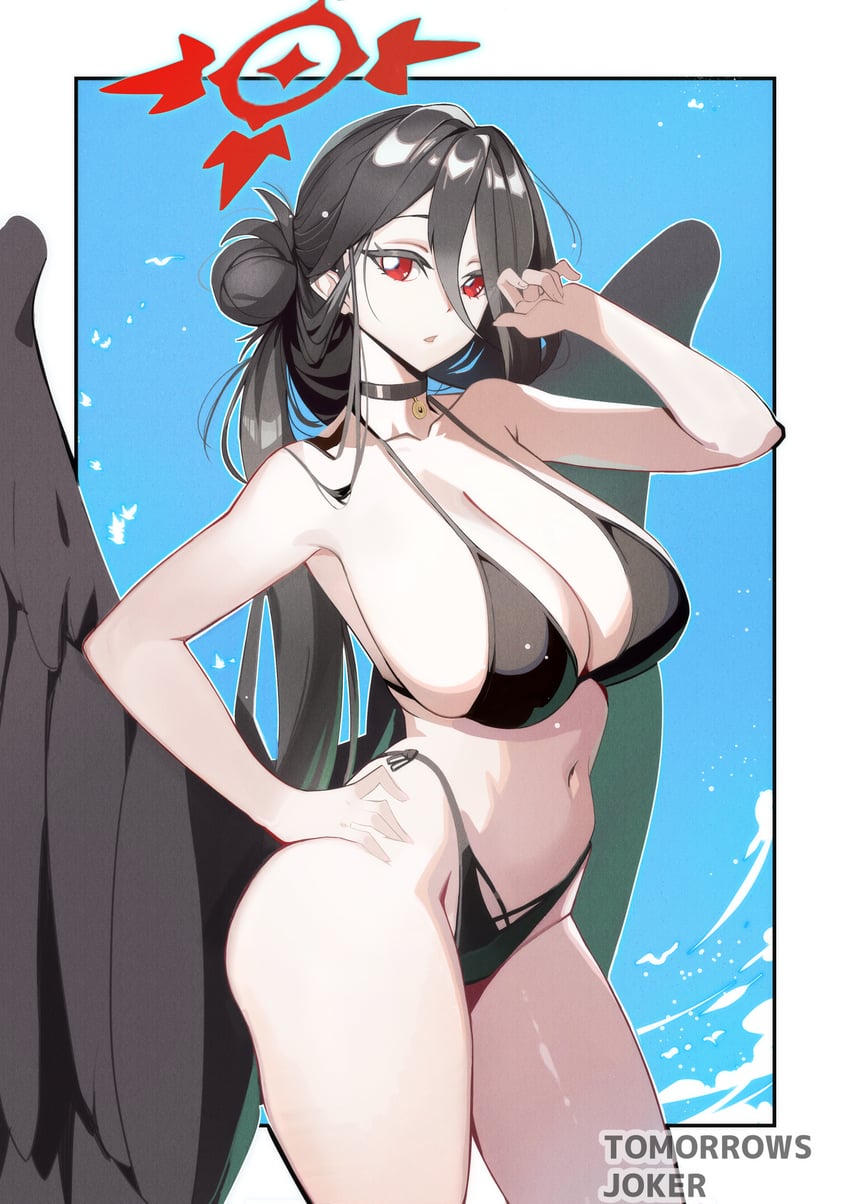 hasumi (blue archive) drawn by tomorrowsjoker
