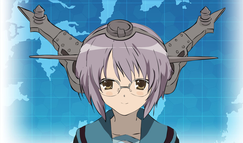 nagato and nagato yuki (kantai collection and 1 more) drawn by extrapol
