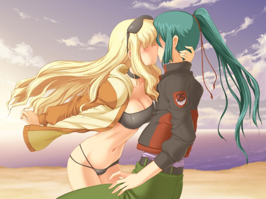 sheryl nome and saotome alto (macross and 1 more) drawn by aokihoshi