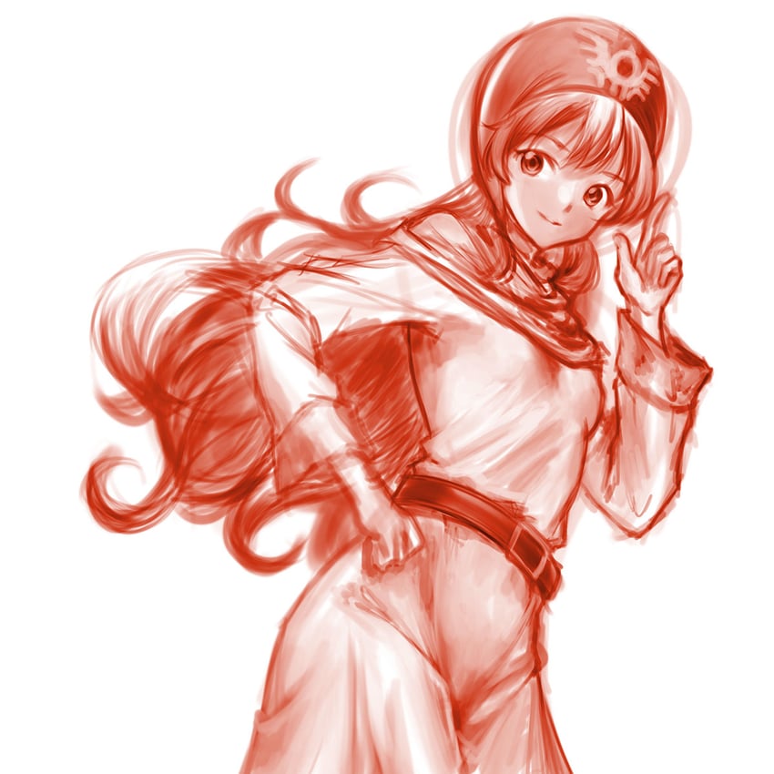 princess of moonbrook (dragon quest and 1 more) drawn by minamoto80486