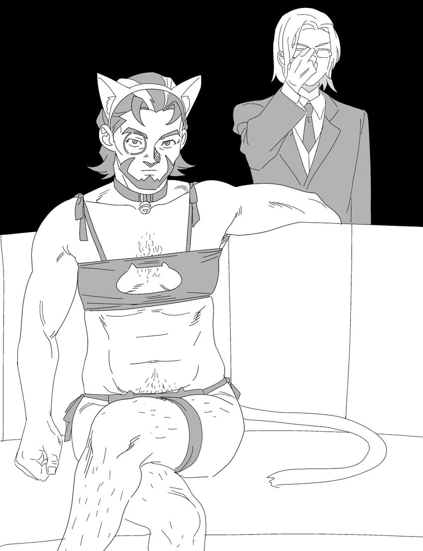 omega inoru and omega achihiko (pretty series and 1 more) drawn by zashima