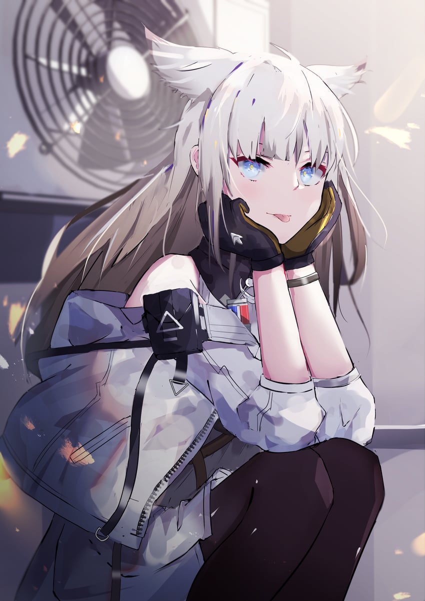 perlica (arknights and 1 more) drawn by c4t_(c4t004)